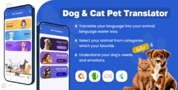 Pet Voice Translator | Dog & Cat Voice Translator | Flutter Application